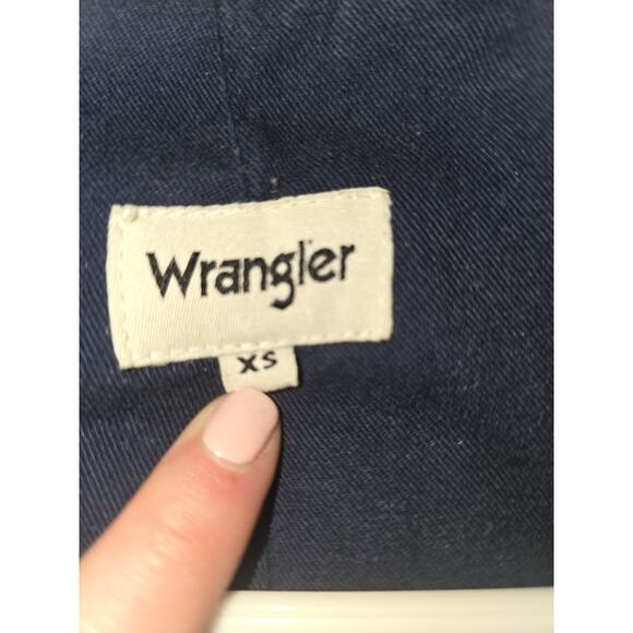 Wrangler Sherpa Denim Jacket XS Womens Western - Picture 9 of 9